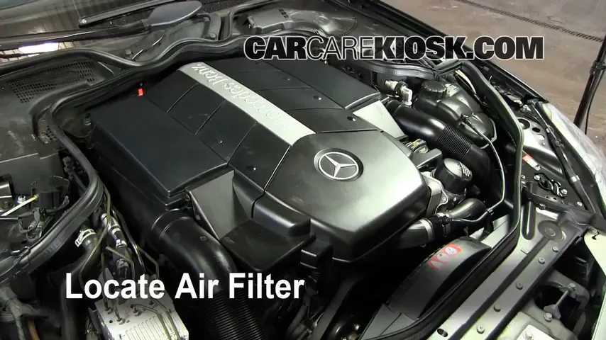 2006 Mercedes-Benz CLS500 5.0L V8 Filtro de aire (motor) Cambio